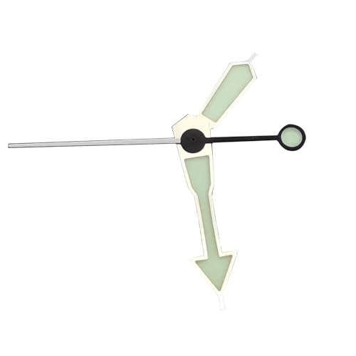 HMHAMA Ersatz C3 Leuchtende Uhr Zeiger 3 Pin Zeiger für SKX007 NH35/NH36 Uhrwerk Damen Herren Uhr DIY Teil, silber, Modern von HMHAMA