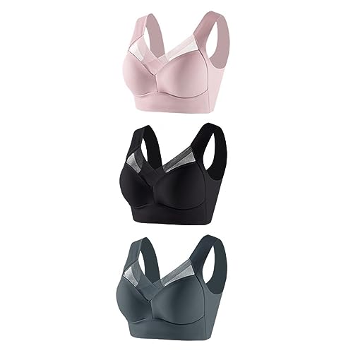 HMLTD Wmbra BH, Wmbra Haltungskorrektur BH, Wmbra Ergonomischer BH, Wmbra Sommer Push-Up BH ohne Bügel für Frauen von HMLTD