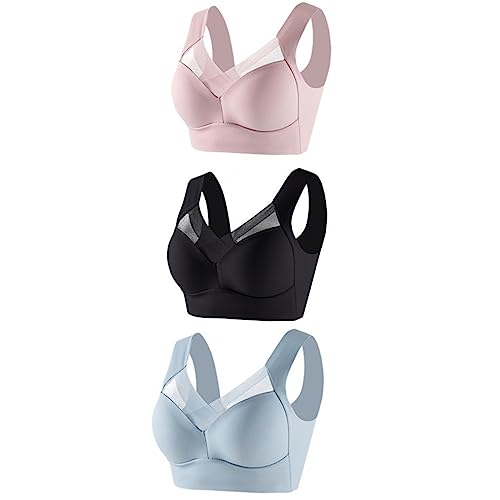 HMLTD Wmbra BH, Wmbra Haltungskorrektur BH, Wmbra Ergonomischer BH, Wmbra Sommer Push-Up BH ohne Bügel für Frauen von HMLTD