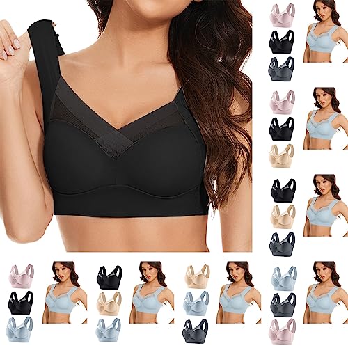 HMLTD Wmbra BH, Wmbra Haltungskorrektur BH, Wmbra Ergonomischer BH, Wmbra Sommer Push-Up-BH ohne Bügel für Frauen von HMLTD