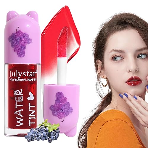 Lip Stain Gloss,Langanhaltendes Lippenfleckenöl - Feuchtigkeitsspendendes, leichtes, glänzendes, flüssiges, aufpolsterndes Make-up, Geschenk für Frauen und Mädchen Hmltd von HMLTD