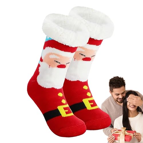 Winterwarme Weihnachtssocken - Home Wintersocken für kaltes Wetter | Crew-Socken für kaltes Wetter, Vintage-Muster, Socken für Damen, Herren, Kinder, Jungen, Mädchen, Geschenk Hmltd von HMLTD