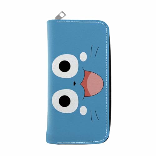 HMRGLMIE Fairys Tails Happy Anime Characters Wallet Slim Bifold Wallet Multi Purpose Wallets Coin Purse Long, Mehrfarbig, Einheitsgröße von HMRGLMIE