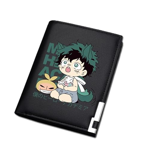 HMRGLMIE MYS Heros Academias Midoriyas Izukus Anime Characters Wallet Slim Bifold Wallets Multi Purpose Coin Purse Foldable, Mehrfarbig, Einheitsgröße HMRGLMIE MYS Heros Academias Midoriyas Izukus Anime Characters Wallet Slim Bifold Wallets Multi Purpose Coin Purse Foldable, Mehrfarbig, Einheitsgröße von HMRGLMIE