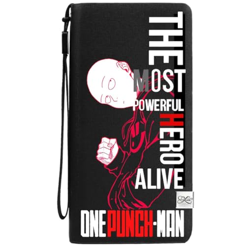 HMRGLMIE Ones Punchs Mans Anime Characters Wallet Slim Bifold Wallet Multi Purpose Wallets Coin Purse Long, Mehrfarbig, Einheitsgröße HMRGLMIE Ones Punchs Mans Anime Characters Wallet Slim Bifold Wallet Multi Purpose Wallets Coin Purse Long, Mehrfarbig, Einheitsgröße von HMRGLMIE