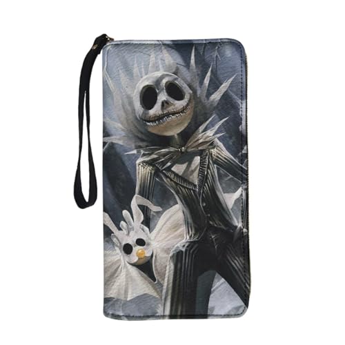 Nightmares Befores Christmas Jacks Skellingtons Anime Characters Wallet Slim Bifold Wallet Multi Purpose Wallets Coin Purse Long, Mehrfarbig, Einheitsgröße Nightmares Befores Christmas Jacks Skellingtons Anime Characters Wallet Slim Bifold Wallet Multi Purpose Wallets Coin Purse Long, Mehrfarbig, Einheitsgröße von HMRGLMIE