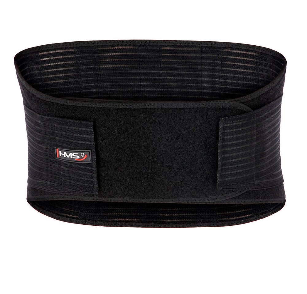 HMS Rücken Stützgürtel Bauchgürtel Stützbandage (Spar-Set, 1-tlg., verstellbar), beschleunigt die Kalorienverbrennung während Training oder Alltag von HMS