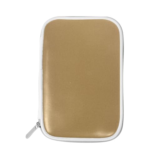 Federmäppchen, braun, einfarbig, Halter, Federmäppchen, brauner Reißverschluss, Schreibwaren, Reisetasche, Organizer, Kosmetiktasche, für Schule, Mädchen, Jungen, multi, Size：9(L)x5.5(W) inch, von HMZXZ