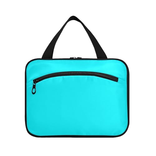 Kulturbeutel zum Aufhängen, für Damen, Herren, Jungen, Mädchen, himmelblaue Textur, wasserdicht, Kosmetiktasche, Make-up-Tasche, Kulturbeutel, Organizer für Reiseutensilien, Flasche, multi, L von HMZXZ