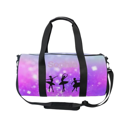Personalisierte Tanztasche, Turnbeutel für Mädchen, leuchtend abstrakt, mehrfarbig, individuelle Sporttasche, Wochenendtasche, Reisetasche, Gymnastik, Farbe 5, Reisetasche Personalisierte Tanztasche, Turnbeutel für Mädchen, leuchtend abstrakt, mehrfarbig, individuelle Sporttasche, Wochenendtasche, Reisetasche, Gymnastik, Farbe 5, Reisetasche von HMZXZ