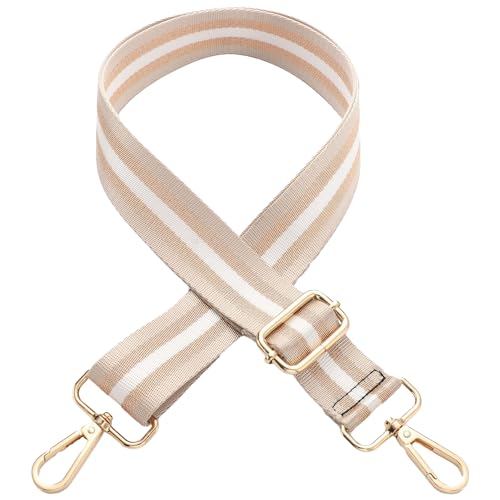 Verstellbarer Schulterriemen für Taschen 3.8cm Schultergurt Taschengurt Taschengurte zum Wechseln Taschengurt Breit für Schultertasche Tragetaschen und Handtaschen von HNJKJEU