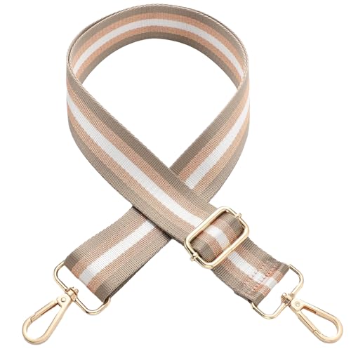 Verstellbarer Schulterriemen für Taschen 3.8cm Schultergurt Taschengurt Taschengurte zum Wechseln Taschengurt Breit für Schultertasche Tragetaschen und Handtaschen von HNJKJEU