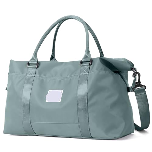 Reisetasche Reisetasche, Turnbeutel mit Umhängetasche, Handgepäck for Damen, Seesack(Blue) von HNULGVI