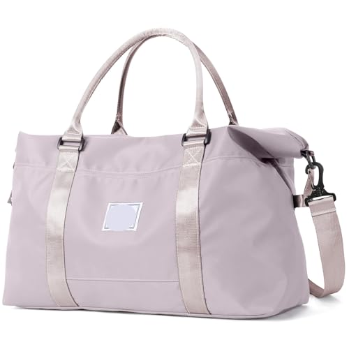 Reisetasche Reisetasche, Turnbeutel mit Umhängetasche, Handgepäck for Damen, Seesack(Pink) von HNULGVI