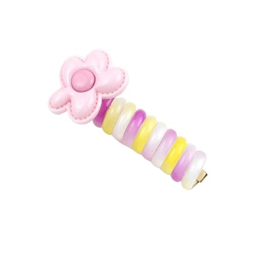 spiralhaargummi 1 paar Erwachsene Telefon Kabel Ring Nette Haar Ring Große Matt Erwachsene Haar Krawatte Kopf Ring kinder Telefon Hephone kabel(254) von HNULGVI