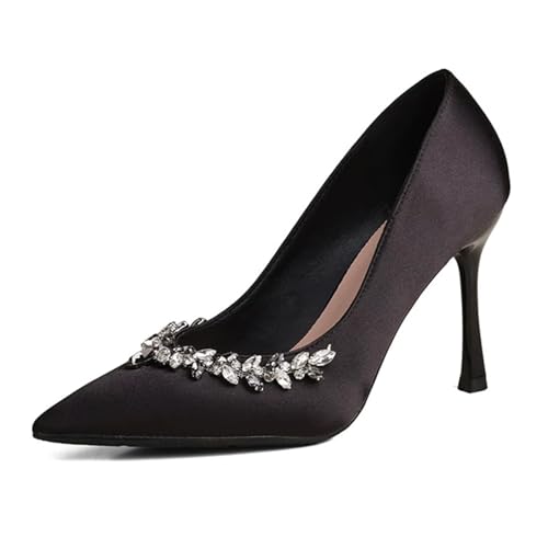 Damen Elegant Spitze Zehen Brautschuhe Pumps High Heels Hochzeitsschuhe Damen Elegant Spitze Zehen Brautschuhe Pumps High Heels Hochzeitsschuhe von HNVAVQ
