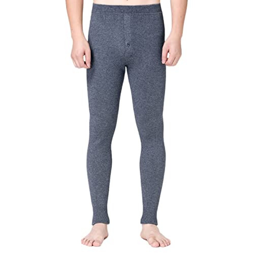 HNVAVQ Thermo-Unterhose aus 100 % Kaschmir, warme Baselayer-Hose, Leggings, Herren, Damen, Thermounterwäsche, Hose, C(men), Mittel von HNVAVQ