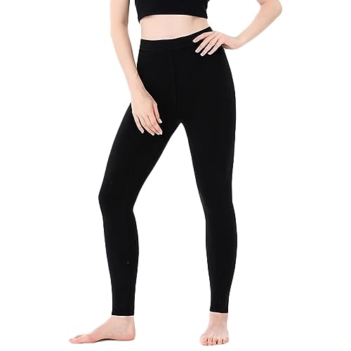 Herren Damen Leggings 100% Kaschmir Thermo Unterwäsche Warme Baselayer Hosen Leggings Hosen von HNVAVQ