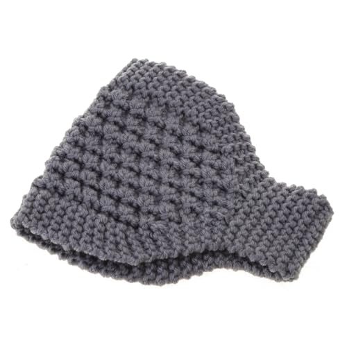 2-in-1 Damen-Ohrenschützer, gestricktes Haarband/Halswärmer, niedlich, breit, einfarbig, elastisch, Winter, hält warm, Strick-Stirnband und Haarband, Ohrwärmer und Beanies, Strickhaarbänder für Frauen von HNsdsvcd