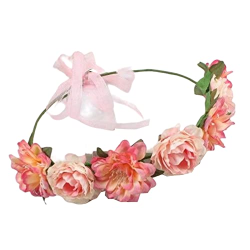 Blumenkronen, Haarkranz, Blumenstirnbänder, Damen, Brautblumenkronen für Hochzeit, Brautschmuck, Blumenkränze, Haarkranz von HNsdsvcd