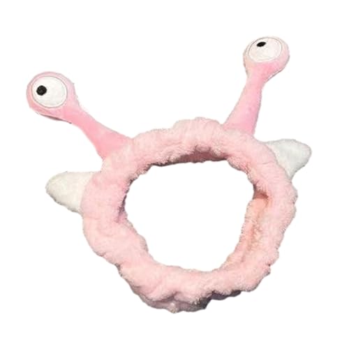 Cartoon Plüsch Hairhoop Schnecke Stirnband Weihnachten Party Kopfschmuck Mädchen Gesicht Waschen Stirnband Kinder Lustige Kopfstücke Elastische Haarschmuck Make-up Haarband Gesicht Waschen Haarband von HNsdsvcd