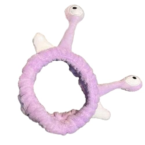 Cartoon Plüsch Hairhoop Schnecke Stirnband Weihnachten Party Kopfschmuck Mädchen Gesicht Waschen Stirnband Kinder Lustige Kopfstücke Elastische Haarschmuck Make-up Haarband Gesicht Waschen Haarband von HNsdsvcd