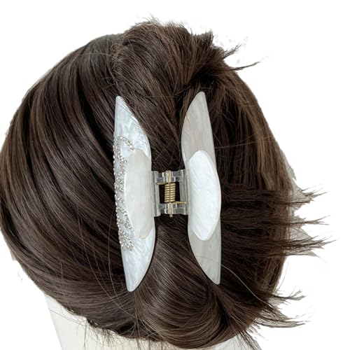 Haarklammer, Haarschmuck, Haarklammern, niedlich, Kristall, Braut-Haarspangen, elegante Haarnadel für Mädchen, Haarklammer für dünnes Haar von HNsdsvcd