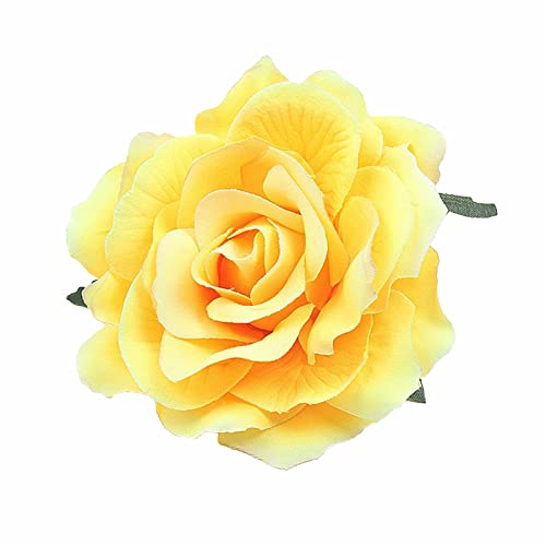 Rosen-Haarspange, Blumen-Haarnadel, Rosen-Brosche, Blumenclip für Damen, Mädchen, Party, Hochzeit, Haarspange, niedliche Haarspange, Ornament, Rose, Haarspange für Frauen von HNsdsvcd