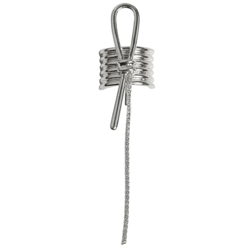 Stylischer niedriger Pferdeschwanz-Halter, Metallknoten, Haarseil, modische Haarschnalle, vielseitiges Haar-Accessoire für Frauen und Mädchen, langlebiges Haar-Accessoire von HNsdsvcd