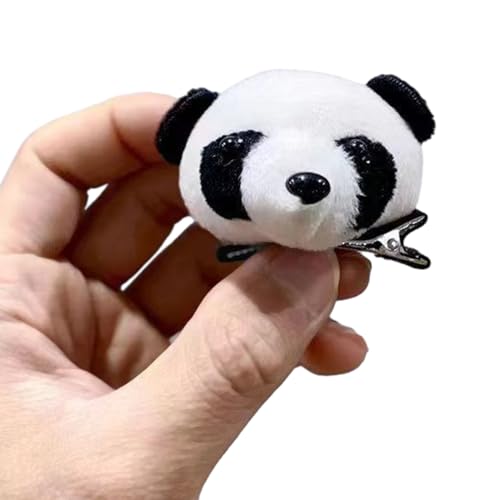 Süßes Haarseil, rutschfestes Haarband für Kinder, niedliches Panda-Haarband und Slap Armband, Brosche für Cosplay, Haarseil für Mädchen, Haarverlängerung, elastisches Haarseil, Haarseil für Zöpfe von HNsdsvcd