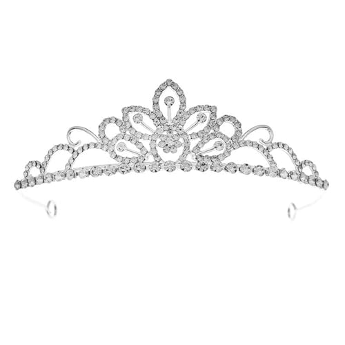 Verstellbares Hochzeits-Haar-Accessoire, elegant, Brautschmuck, Kristall, Strass, Perlen, Diademe und Kronen, Stirnband für Hochzeit, eleganter Haarschmuck von HNsdsvcd