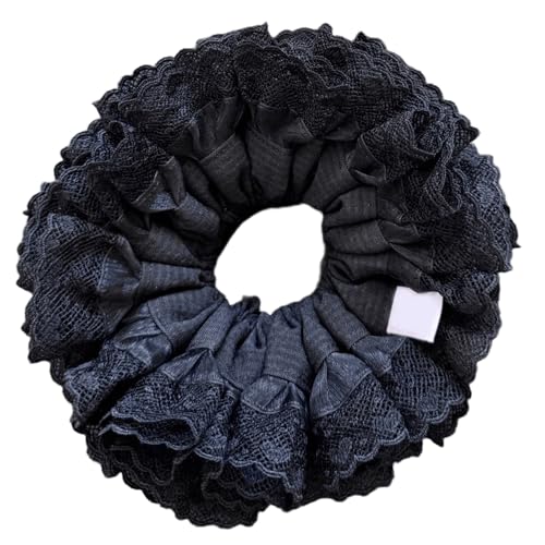 Weiches Und Praktisches Spitzen Haarkrawatte Übergroße Verrücktheiten Französisches Haarseil Verbessert Jedes Outfit Von Lässiger Zu Feierner Anlass von HNsdsvcd