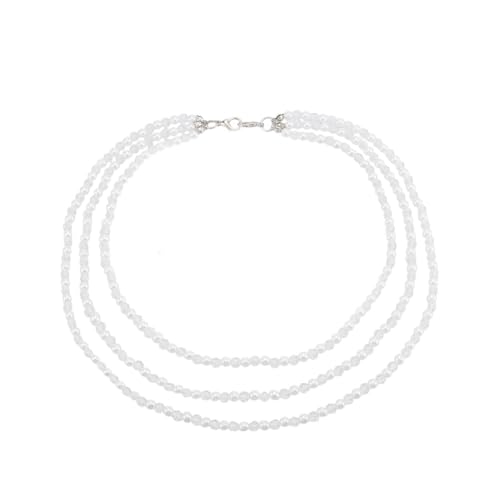 HOBBIESAY 2 Stück Braut Schulterkette 45cm Mit Perlen Besetzte Schulterkette Hochzeits Schulterkette Mit Karabinerverschluss Für Frauen Braut Schulterdekoration von HOBBIESAY