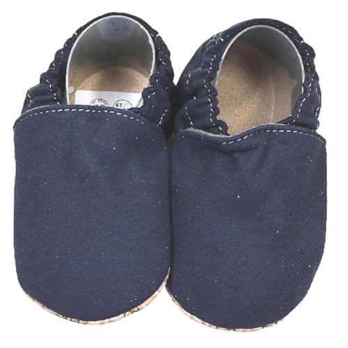 HOBEA-Germany Kinderschuhe RecyStep dunkelblau 24/25 (2-2½ Jahre) Gripwalksohle von HOBEA-Germany