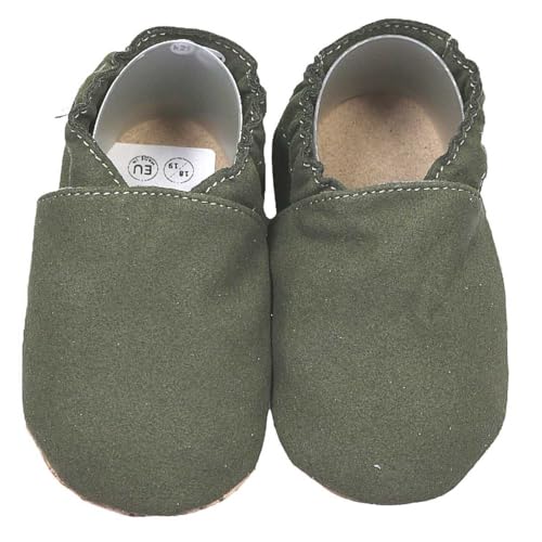 HOBEA-Germany Kinderschuhe RecyStep grün 20/21 (12-18 Monate) Gripwalksohle von HOBEA-Germany