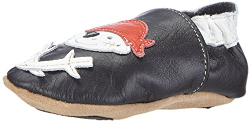 HOBEA-Germany Lauflernschuhe Pirat 'Jack', Größe Schuhe:24/25 (24-30 Mon);Pirat schwarz von HOBEA-Germany