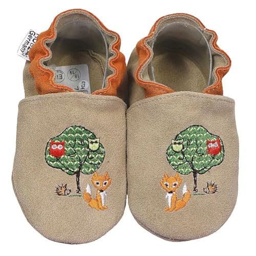 HOBEA-Germany Lauflernschuhe Waldtiere 18/19 (6-12 Monate) von HOBEA-Germany
