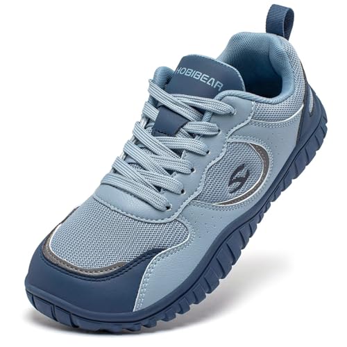 HOBIBEAR Herren Trailrunning-Schuhe Damen Breite Zehenbox Barfuß-Sneaker Nullabsatzsohle Minimalistisch für Outdoor, Fitness, Freizeit, Wandern, Trekking, Reisen, Training, Gehen und Joggen HOBIBEAR Herren Trailrunning-Schuhe Damen Breite Zehenbox Barfuß-Sneaker Nullabsatzsohle Minimalistisch für Outdoor, Fitness, Freizeit, Wandern, Trekking, Reisen, Training, Gehen und Joggen von HOBIBEAR