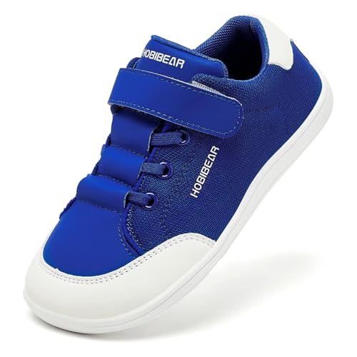 HOBIBEAR Kinder Barfußschuhe Breite Zehenbox Jungen Mädchen Minimalistische Outdoor Traillaufschuhe Walking Schuhe von HOBIBEAR