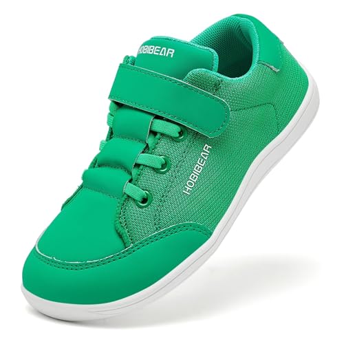 HOBIBEAR Kinder Barfußschuhe Breite Zehenbox Jungen Mädchen Minimalistische Outdoor Traillaufschuhe Walking Schuhe von HOBIBEAR
