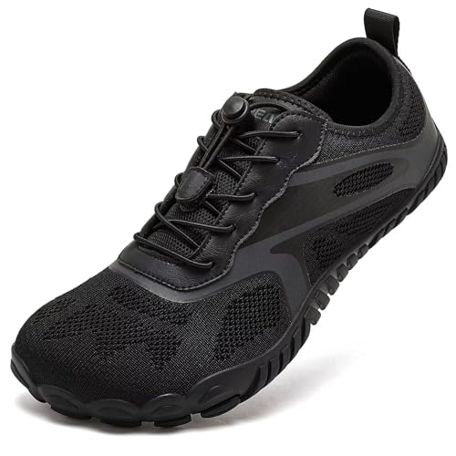 HOBIBEAR Trailrunning für Herren Damen Barfußschuhe Minimalistische Schnell Trocknend Breite Zehenpartie Schuhe Nullsprengung Atmungsaktive Leichte Wanderschuhe Bequeme Lässige Freien von HOBIBEAR