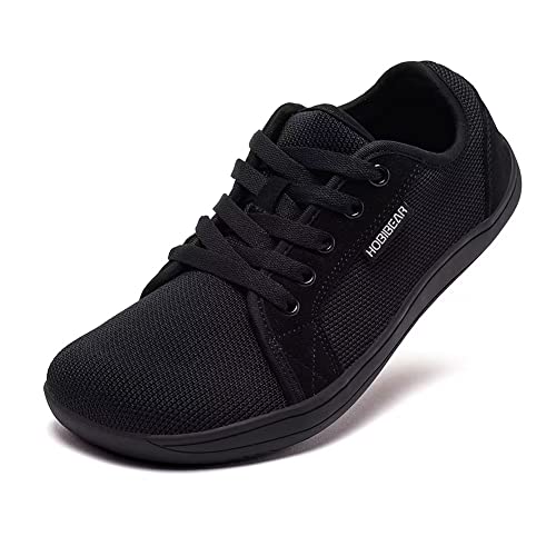 HOBIBEAR Unisex Breite Barfuss Schuhe Damen Herren Barfußschuhe Minimalistische Outdoor Trail Running Walking Schuhe(Schwarz,EU 46) HOBIBEAR Unisex Breite Barfuss Schuhe Damen Herren Barfußschuhe Minimalistische Outdoor Trail Running Walking Schuhe(Schwarz,EU 46) von HOBIBEAR
