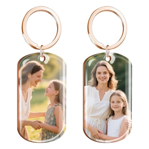 HOBULL Schlüsselanhänger Personalisiert mit Foto Beidseitige Farbe Gravur Schlüsselanhänger Bild, Anhänger Fotogravur Personalisierte Geschenke für Männer Freund Freundin Valentinstag Geburtstagen HOBULL Schlüsselanhänger Personalisiert mit Foto Beidseitige Farbe Gravur Schlüsselanhänger Bild, Anhänger Fotogravur Personalisierte Geschenke für Männer Freund Freundin Valentinstag Geburtstagen von HOBULL