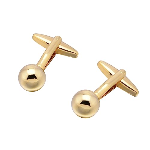 Manschettenknöpfe 4 Stück Kupfer Hochglanzpoliert Dreifarbige Metallkugel Manschettenknöpfe Runde Kugel Manschettenknöpfe K Gold Manschettenknöpfe 4 Stück Kupfer Hochglanzpoliert Dreifarbige Metallkugel Manschettenknöpfe Runde Kugel Manschettenknöpfe K Gold von HOCAH