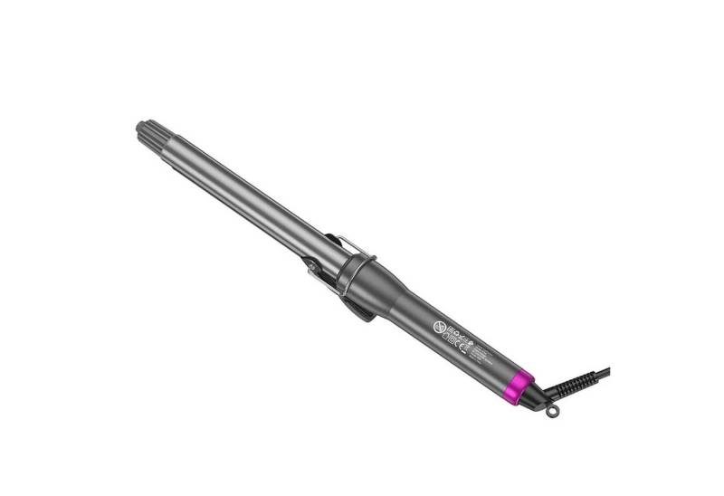 HOCO Lockenstab mit Display 120°C - 220°C - ergonomischer Lockenwickler in Grau von HOCO