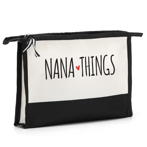 HODREU Geschenke für Mama, Make-up-Tasche, beste Mama, Geschenk für werdende Mütter, Geburtstag, Weihnachten, für Frauen, Weiß513, 11" wide x 7" high x 2.1" deep von HODREU