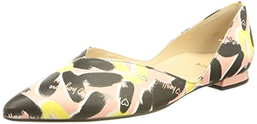 Högl Damen Basic Ballerinas, Rose/Multi, 38.5 EU Weit von HÖGL