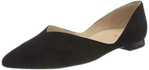 HÖGL Damen Basic Ballerinas, Schwarz, 34.5 EU Weit von HÖGL