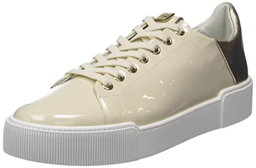 Högl Damen Blade Sneakers, Creme Platin, 42 EU X-Weit von HÖGL