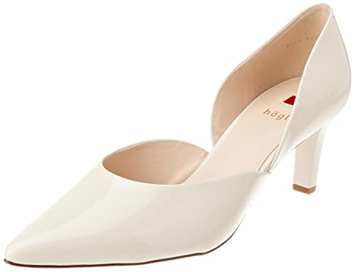 Högl Damen Boulevard 60 GL Pumps, Creme, 40 EU X-Weit von HÖGL